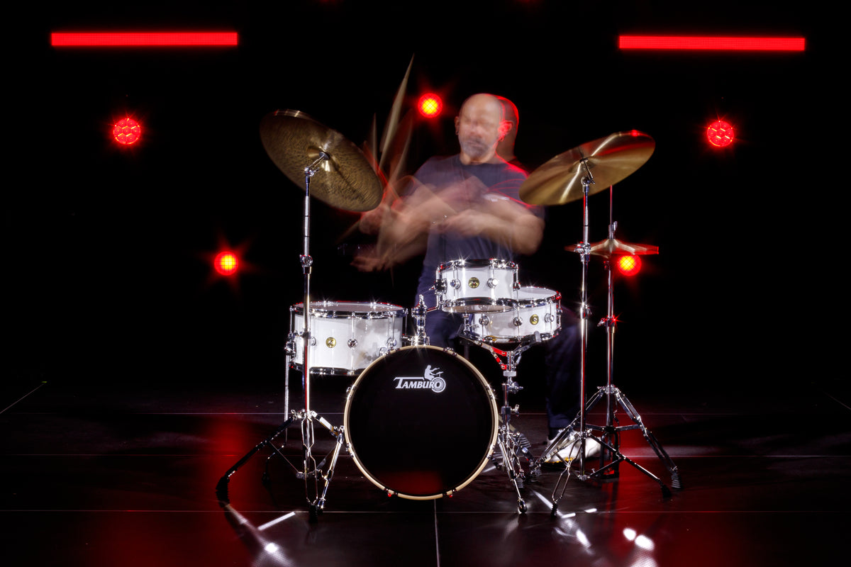 Tamburo TB 4GIGWH Drum Set 4GIG series 4 pieces Glossy White