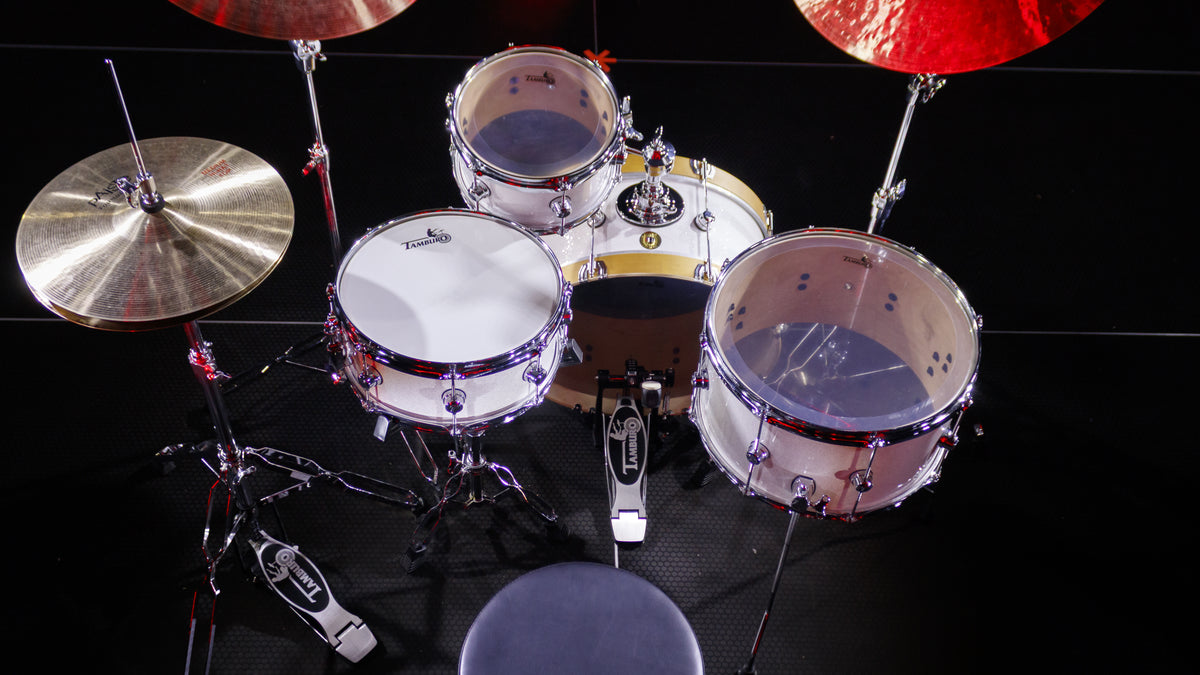 Tamburo TB 4GIGWH Drum Set 4GIG series 4 pieces Glossy White