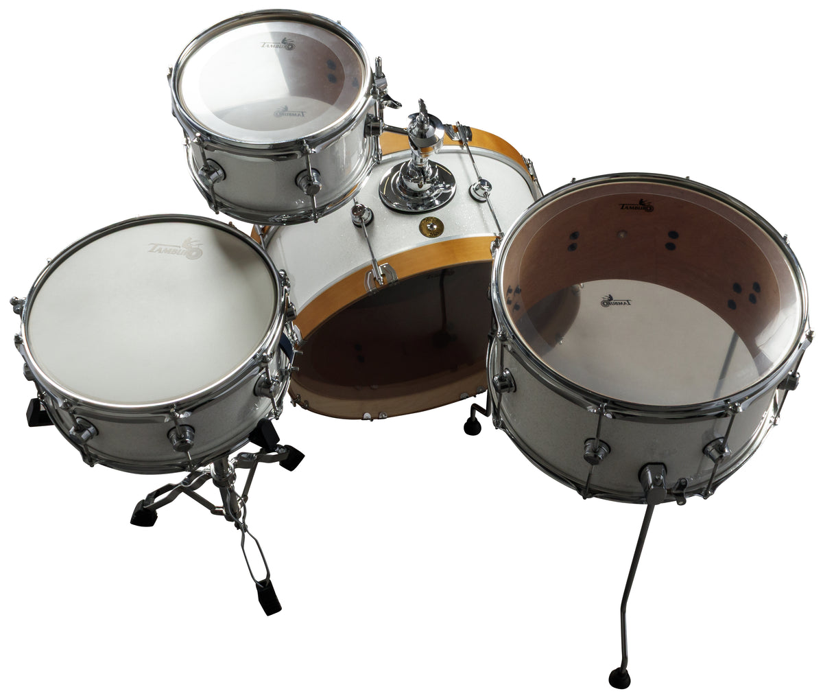 Tamburo TB 4GIGWH Drum Set 4GIG series 4 pieces Glossy White