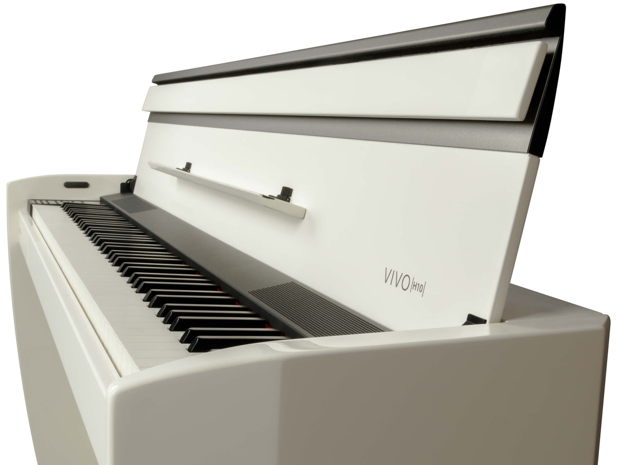 Dexibell VIVOH10WHP VIVO H10 Digital Upright Piano (Polished White)