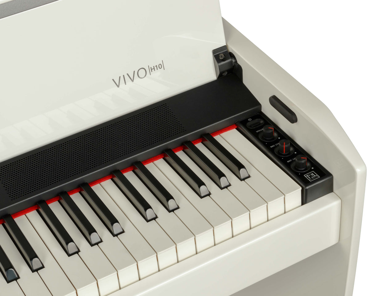 VIVO H10 WHP HOME DIGITAL PIANO 88 NOTES WHITE POLISHED