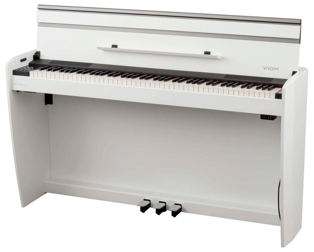 Dexibell VIVOH10WH VIVO H10 Digital Upright Piano (Matte White)