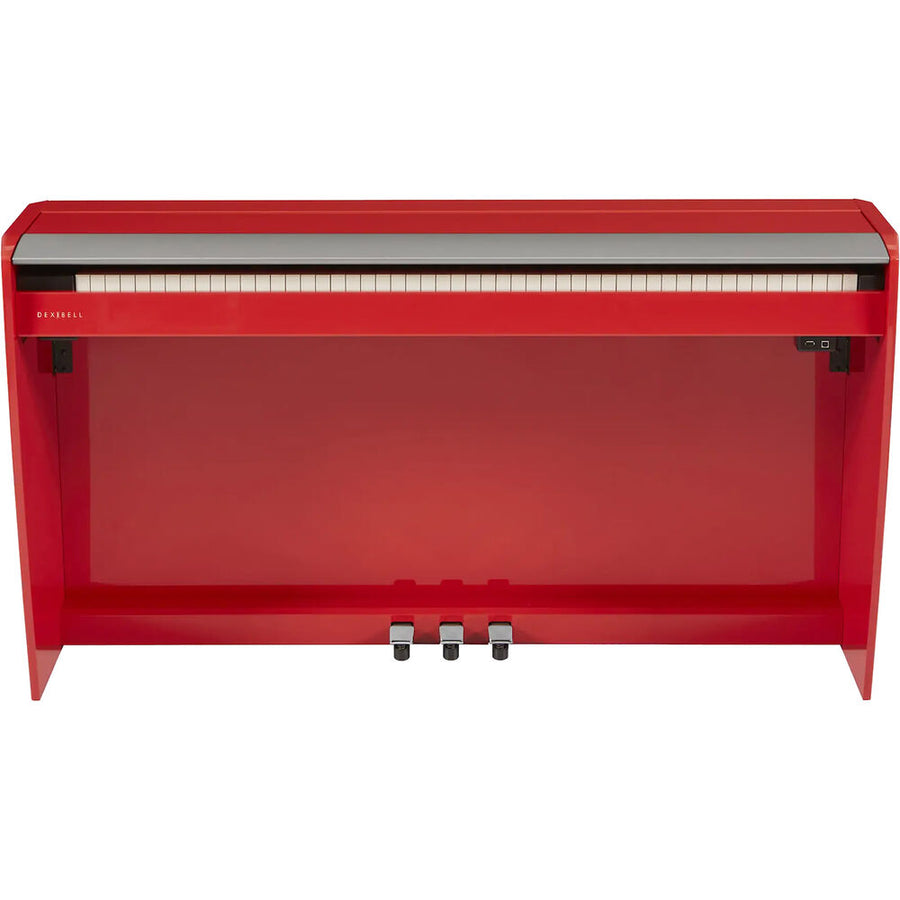 Dexibell VIVOH10DRP VIVO H10 Digital Upright Piano (Polished Dark Red)