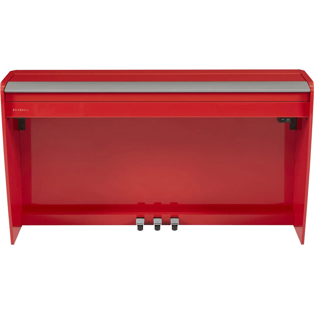 Dexibell VIVOH10DRP VIVO H10 Digital Upright Piano (Polished Dark Red)