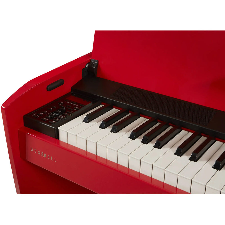 Dexibell VIVOH10DRP VIVO H10 Digital Upright Piano (Polished Dark Red)