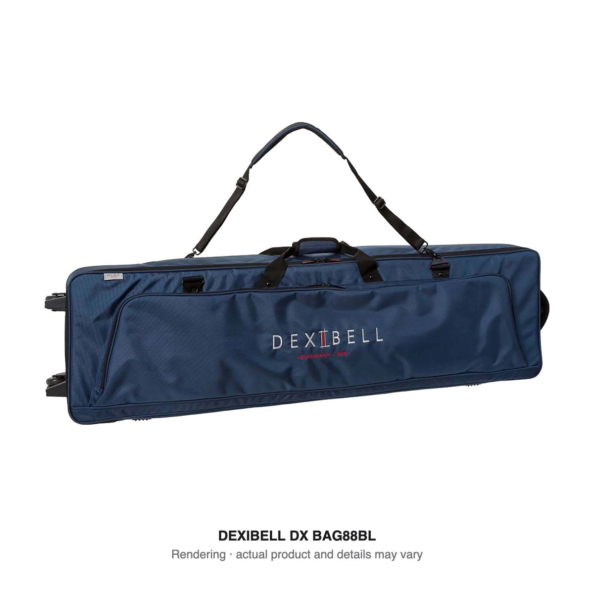 Dexibell DX BAG88BL padded gig bag. Rendering; actual product and details may vary.
