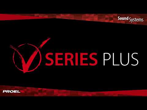 Proel V8PLUS V-PLUS Series Active 2-Way Powered 8" Loudspeaker Sound System video