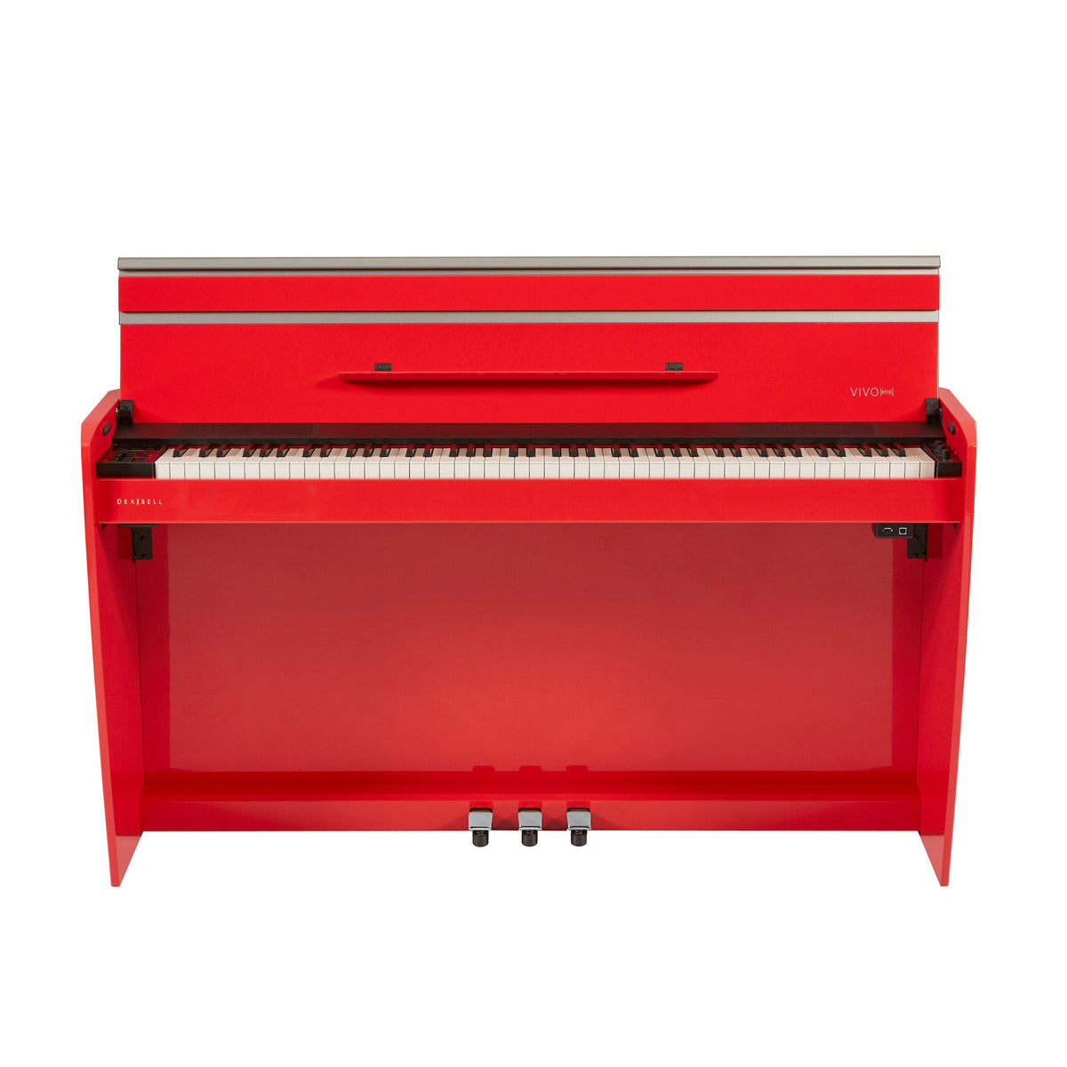 Dexibell VIVOH10RDP VIVO H10 Digital Upright Piano in Polished Red