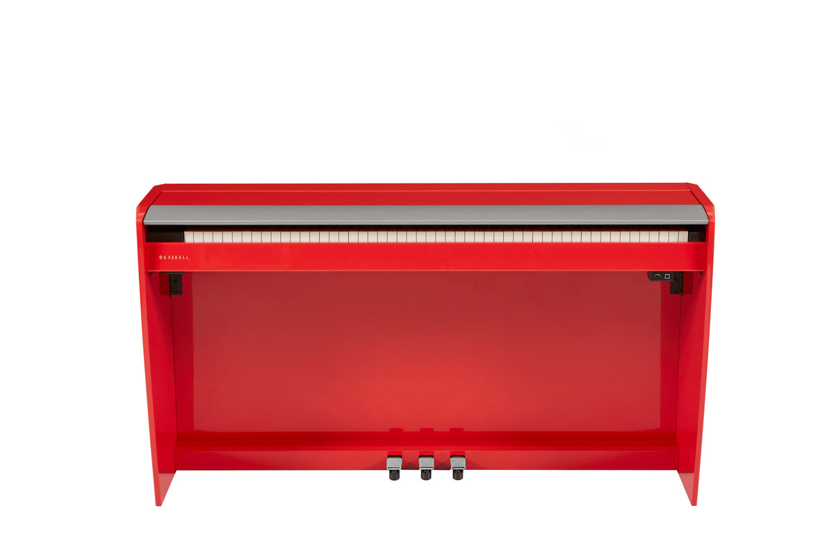Dexibell VIVOH10RDP VIVO H10 Digital Upright Piano in Polished Red