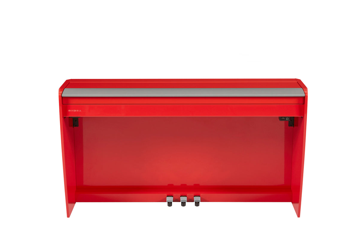 Dexibell VIVOH10RDP VIVO H10 Digital Upright Piano in Polished Red