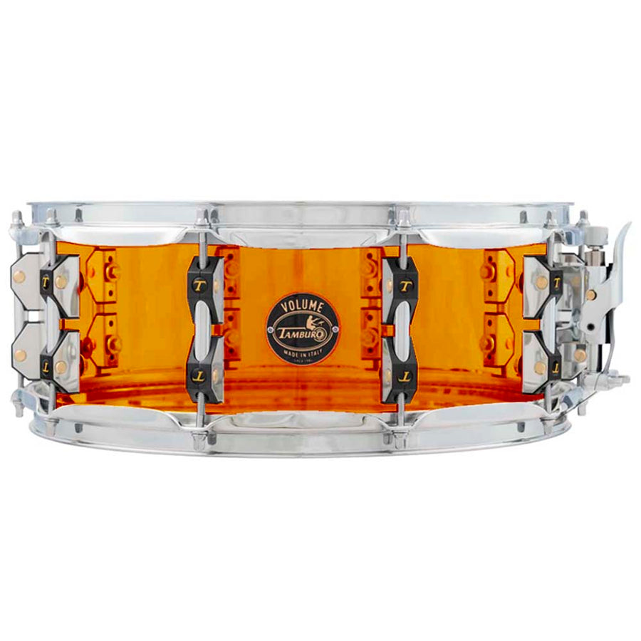 Tamburo VOLUME Series Seamless-Acrylic Snare Drum (14