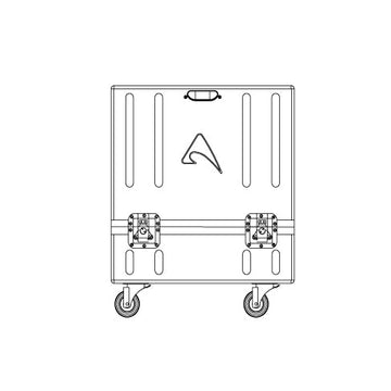 Axiom AXCASE02PT Flight-Case (Fits 2 x AX2010 Dual 10