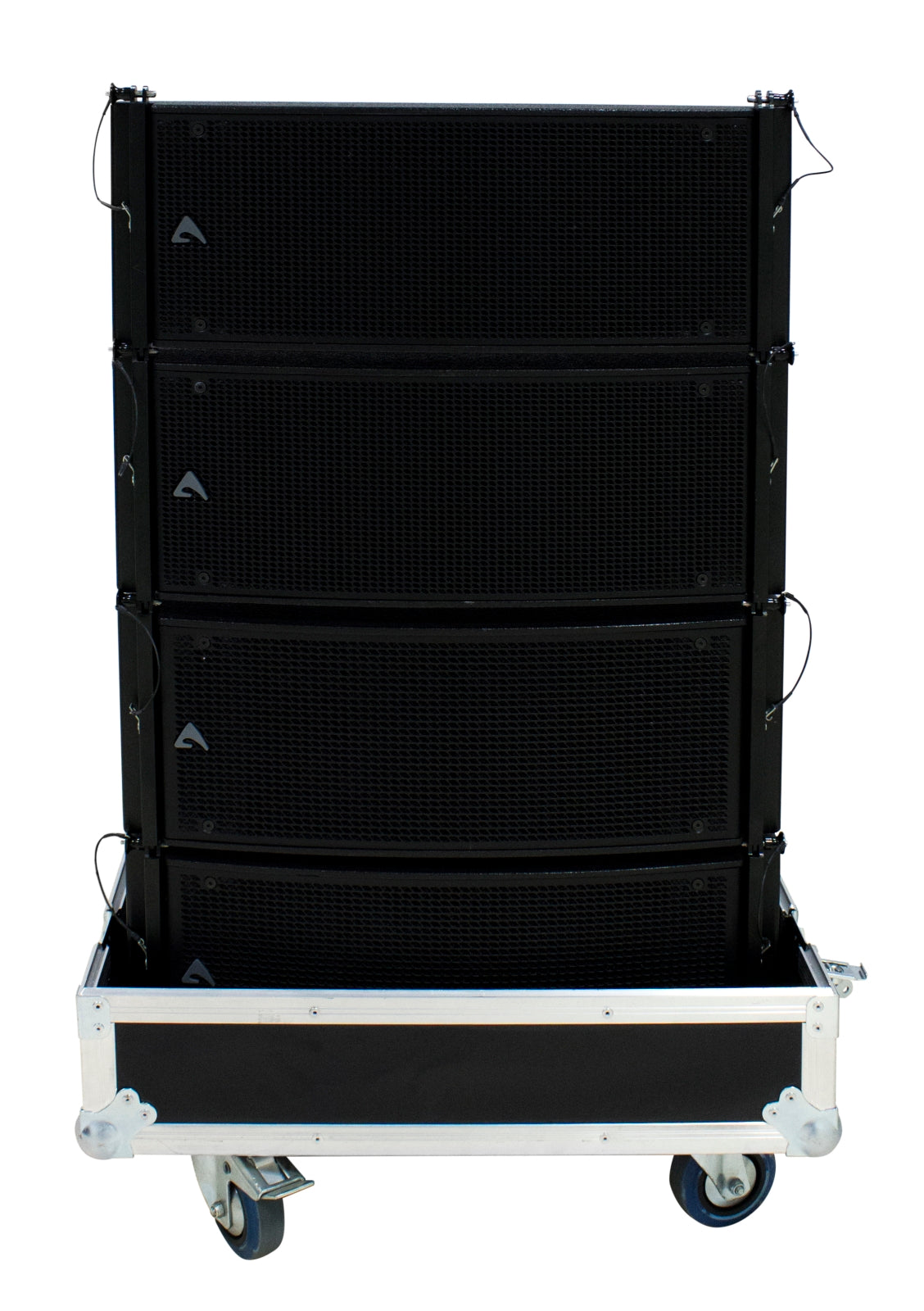 Axiom AXCASE06 Flight-Case (Fits 4 x AX2065P Dual 6.5" Vertical Array Element with Flying Bar)
