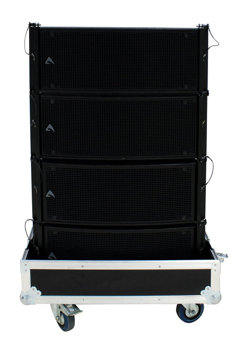 Axiom AXCASE06 Flight-Case (Fits 4 x AX2065P Dual 6.5" Vertical Array Element with Flying Bar)