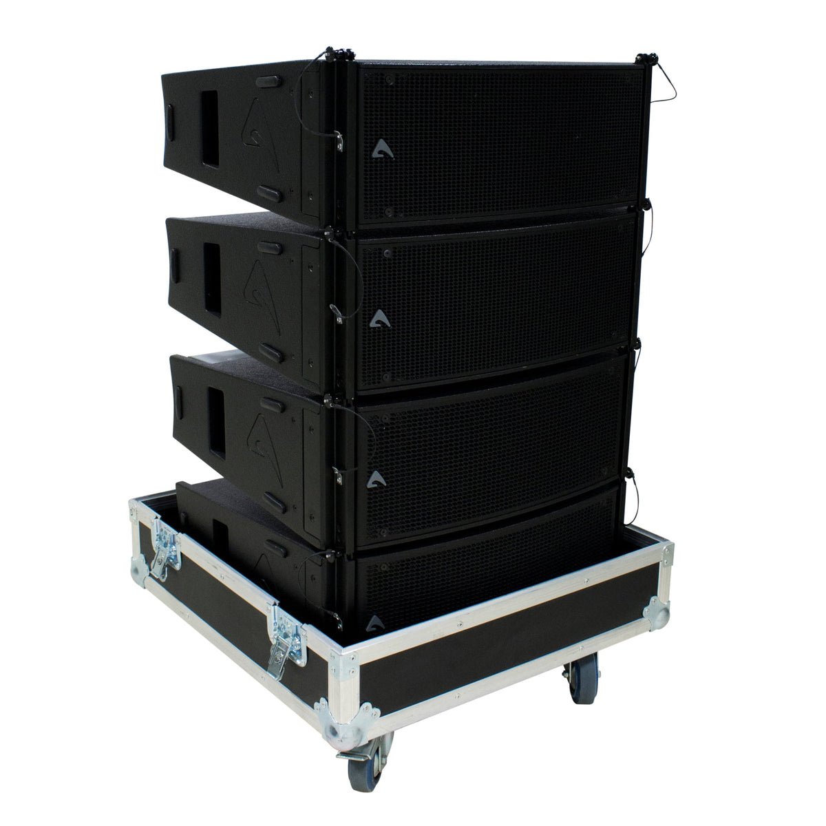Axiom AXCASE06 Flight-Case (Fits 4 x AX2065P Dual 6.5" Vertical Array Element with Flying Bar)