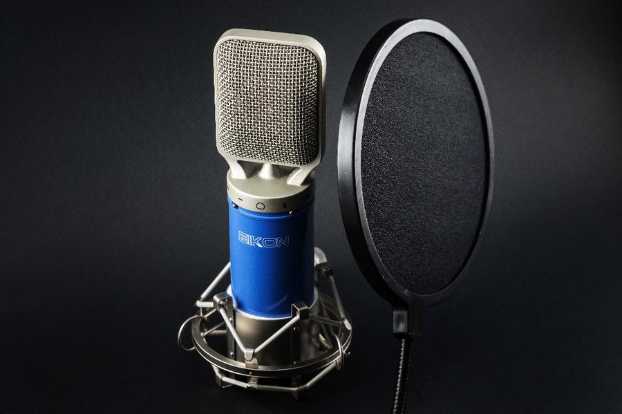 Eikon C14 Condenser Studio Microphone (Blue & Silver)