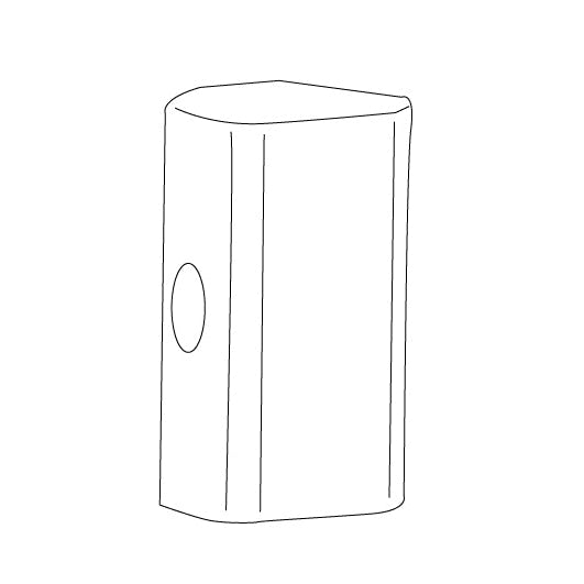 Axiom COVERED120 Heavy-Duty Woven Nylon Padded Cover for Axiom ED120 Loudspeaker – view 2