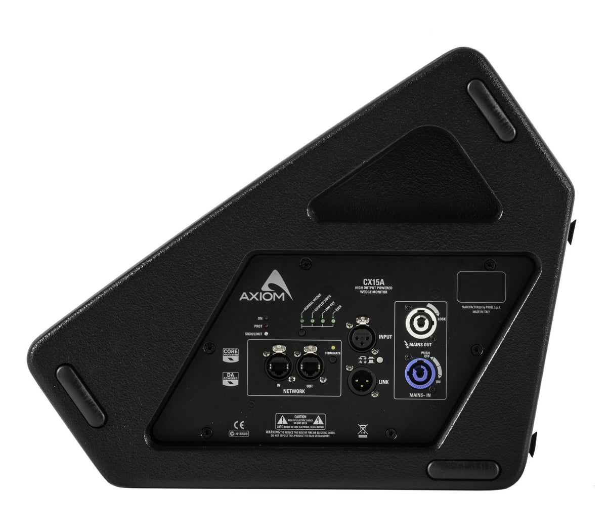 Axiom CX15A 15" Active Coaxial, High Output, Powered, CORE Processed, Stage Monitor