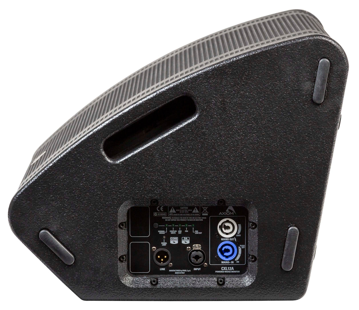 Axiom CXL12A 12" Active, Coaxial, High Output, Powered, CORE Processed, Stage Monitor