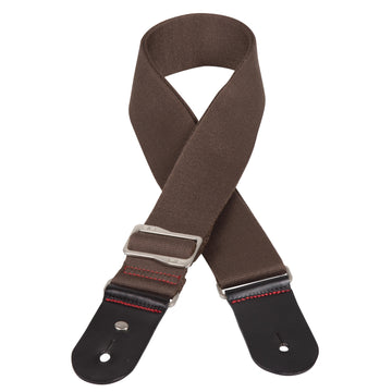 DieHard DHSTRAP250BW SUPREME Cotton Guitar Strap (Brown)