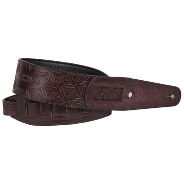 DieHard DHSTRAP600BW SUPERB Italian Leather Padded Guitar Strap (Brown)