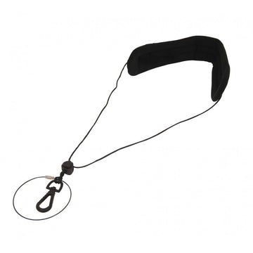 Saxophone Velvet Neck Strap (Black)