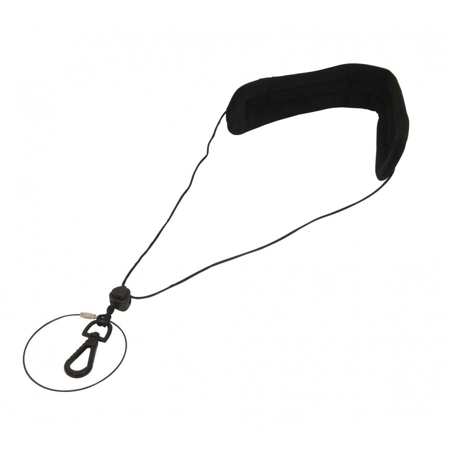 Saxophone Velvet Neck Strap (Black)