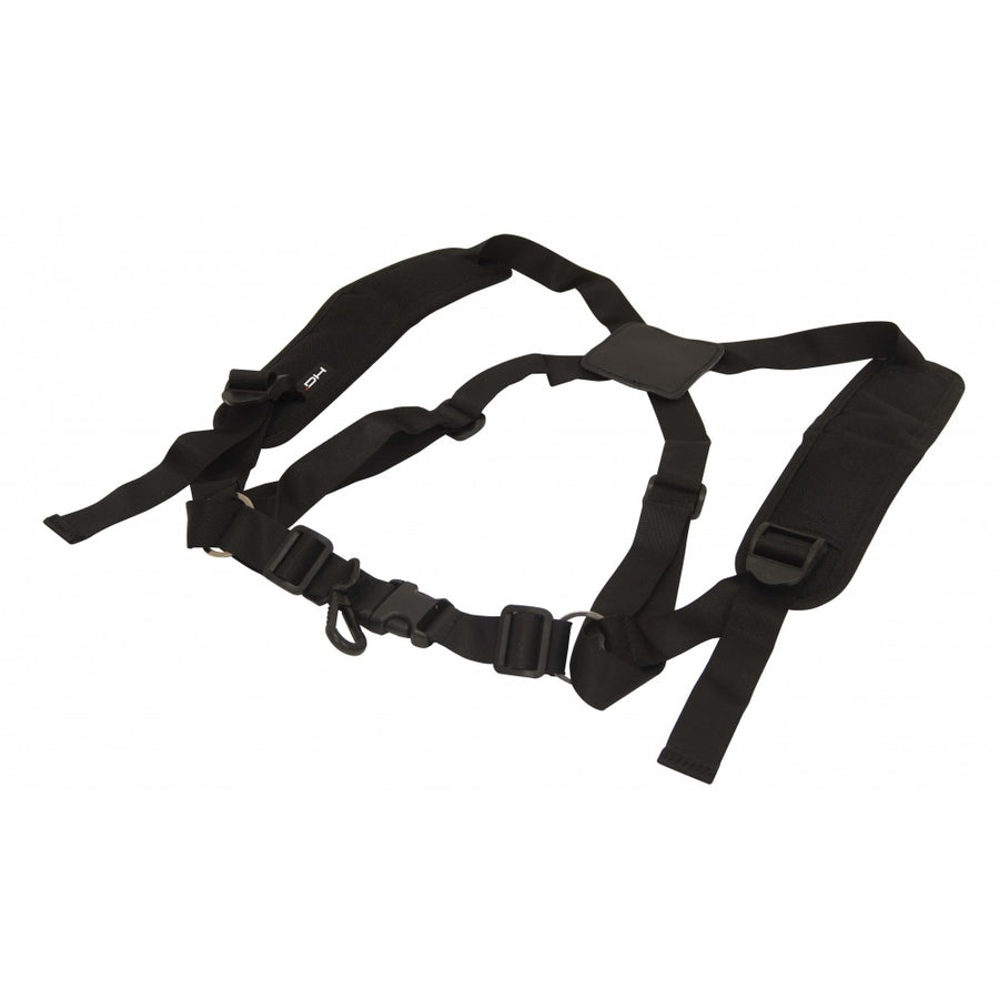 Saxophone Padded Nylon Cross-Strap (Black)