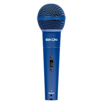 Eikon DM800BL Professional Vocal Microphone with Dynamic Capsule (Blue)