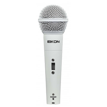 Eikon DM800WH Professional Vocal Microphone with Dynamic Capsule (White)