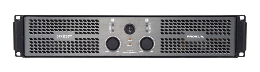 Proel DPX2500PFC Class D Power Amplifier with SMPS and PFC