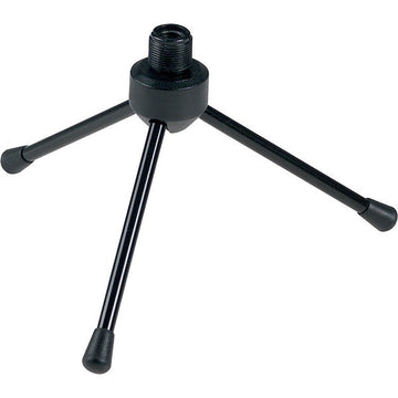 Proel DST40TL Desktop microphone stand, collapsible, universal adapter (Matte Black)