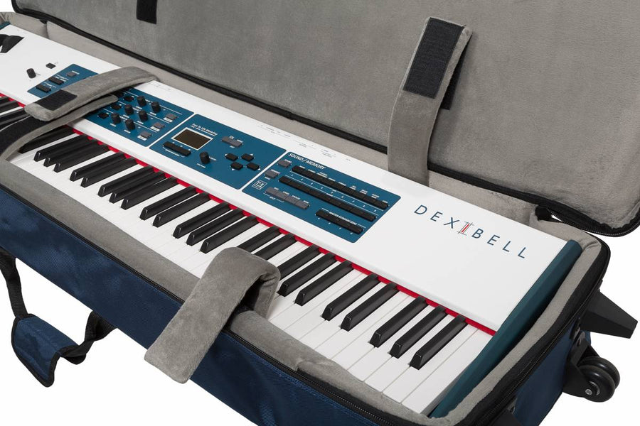 Dexibell DX BAG73 PRO Padded Keyboard Gig Bag with Wheels (73-Key)