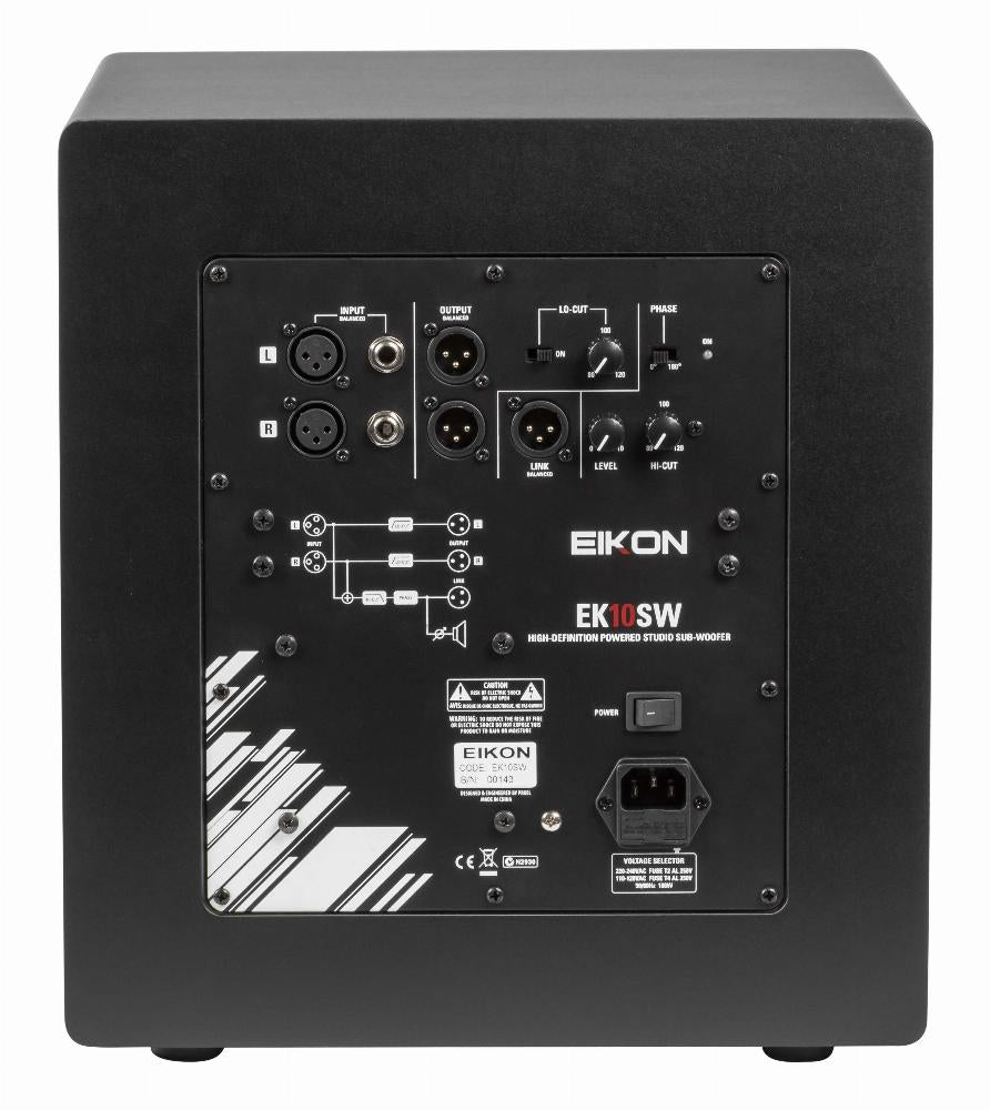 Eikon EK10SW 10” 150W Studio Subwoofer