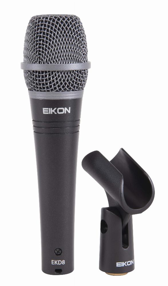 Eikon EKD8 Dynamic Super-Cardioid Professional Microphone