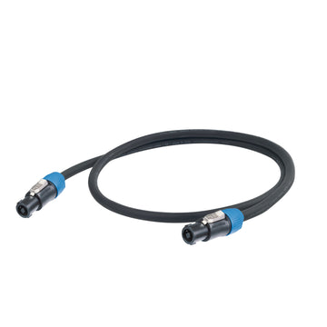 Axiom ESO2500LU025 Esoteric Neutrik speakON 4x4mm Linking Cable for Passive Speakers, Length: 25cm (9.8 inches)
