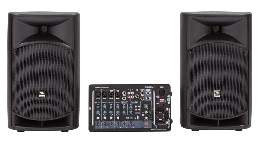 All in one sound system best sale portable
