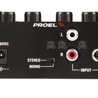 Proel HPAMP104 4-Channel Headphone Amplifier