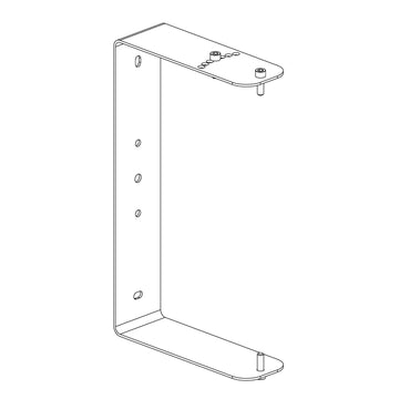 Axiom KPTED60B C-Bracket for Axiom ED60 Series Passive Loudspeakers (Black)