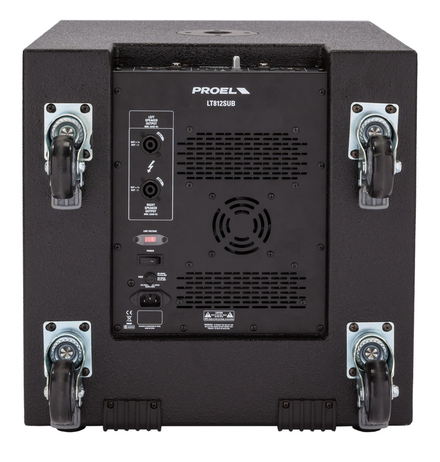Proel LT812A LITE Series Active 3-Way SAT (8
