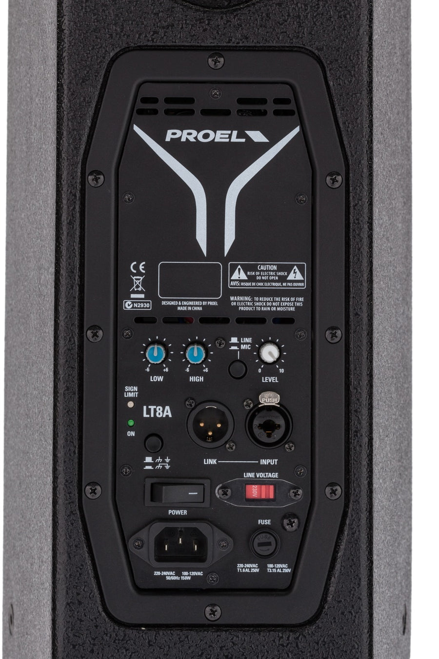 Proel LT8A LITE Series Active 2-Way 8