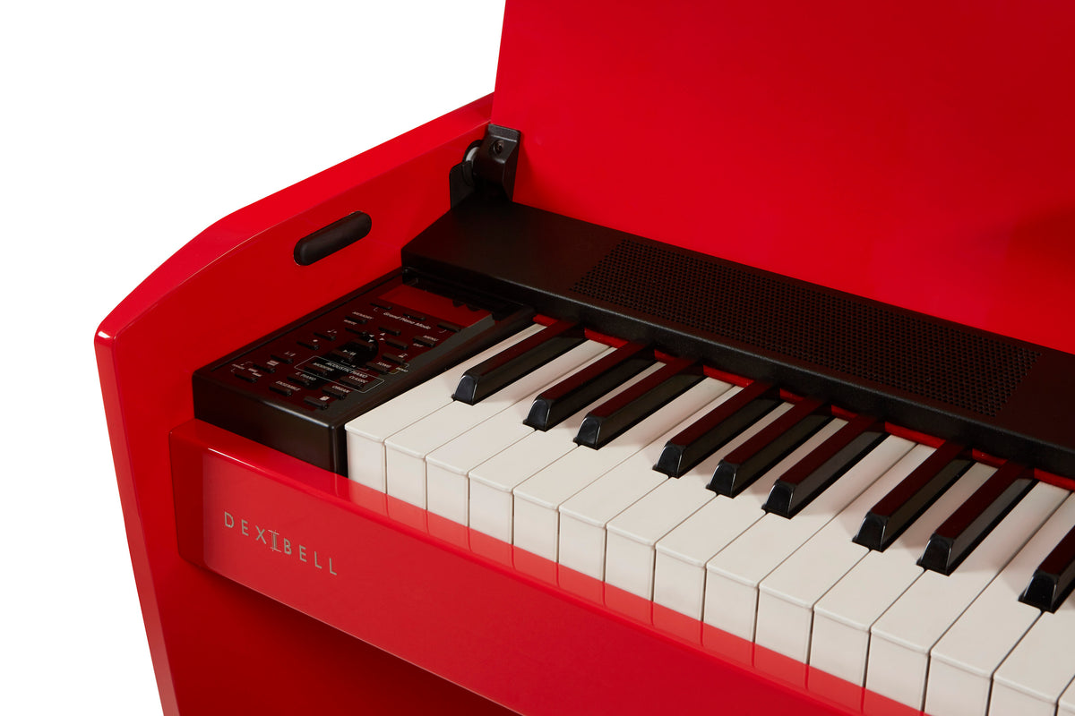 Dexibell VIVOH10RDP VIVO H10 Digital Upright Piano in Polished Red