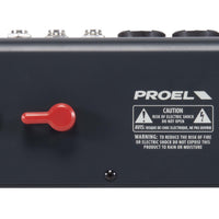 Proel MQ10FX MQ Series 10-Channel Compact Mixer with FX
