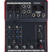 Proel MQ6 Compact 6-channel Mixer