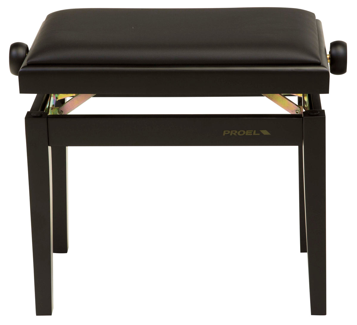 Proel PB90SSBBK Professional Wooden Keyboard Bench in Matte Black