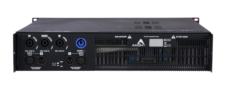 Axiom QC2.4 2-Channel DSP Amplifier