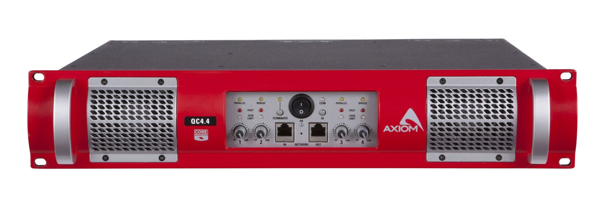 Axiom QC4.4 4-Channel DSP Amplifier