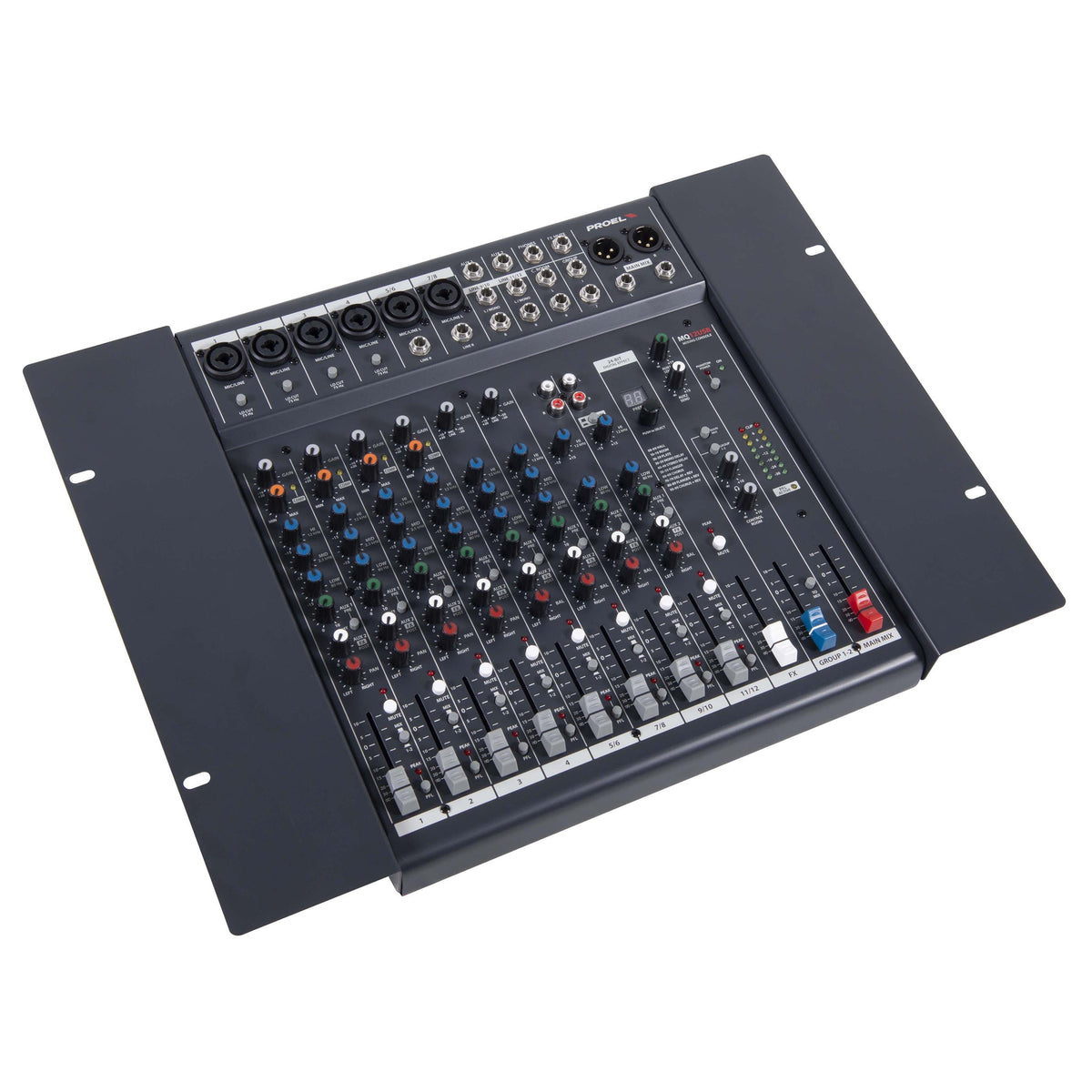 Proel RACKMQ12USB Rack Adapters for MQ12USB Compact Mixer