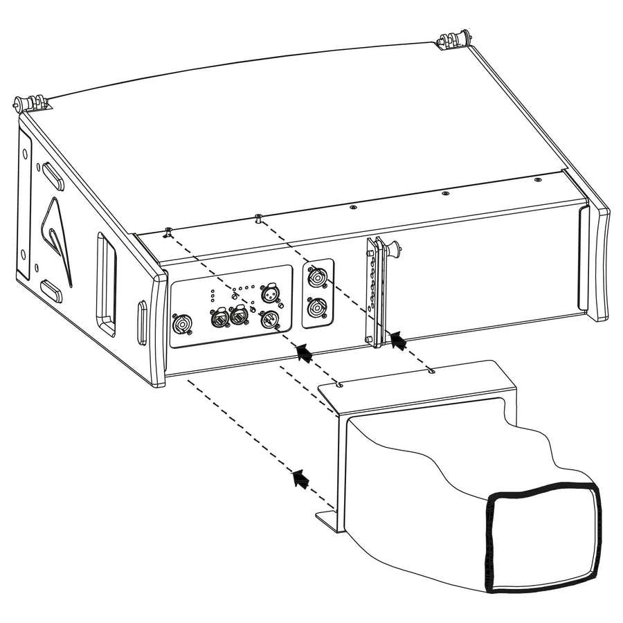 Axiom RAINCOV2065 Rain Cover (For Axiom AX2065 Vertical Array Element)