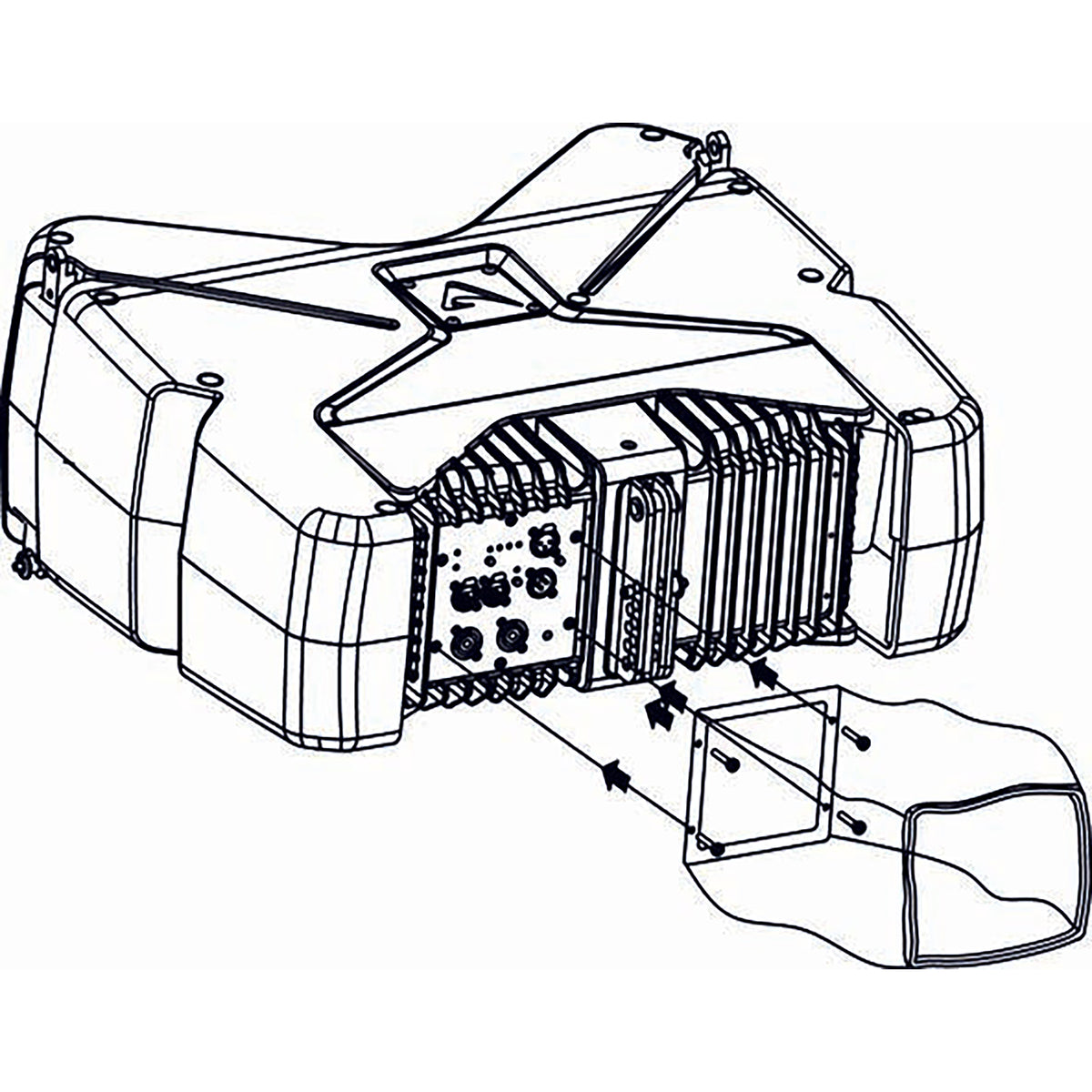 Axiom RAINCOV800 Rain Cover for AX800A Line Array Element
